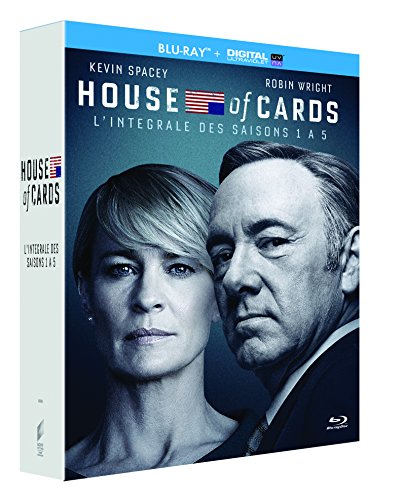 Book's Cover ofHouse of Cards LIntégrale saisons 1 à 5 Bluray Copie digitale