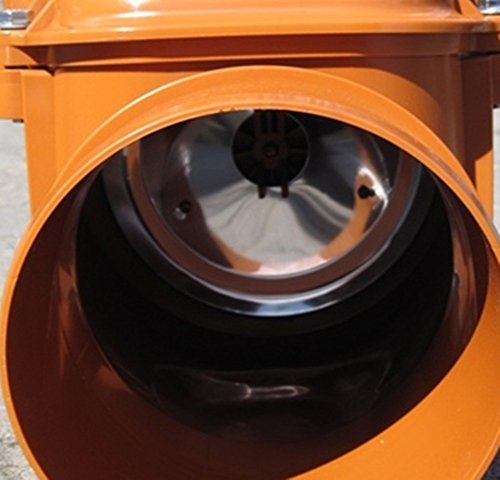 Rückstauverschluss Ø DN 110 mit verriegelbarer Rückstauklappe ( Aquer ) - 3