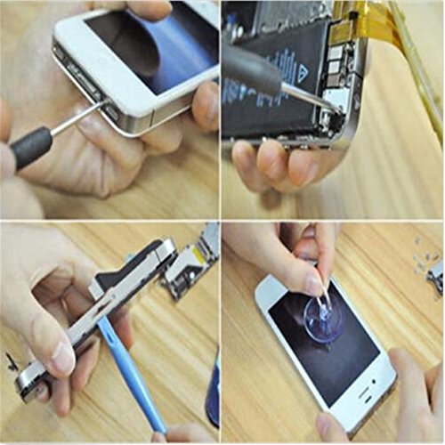 Lalang 11-teilig Universal Schraubendreher Set Demontage Tool Reparatur Kit Set Werkzeug für Handy - 3