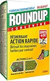 RNDUP Roundup Désherbant Total Puissant Roundup Concentré Jardin 500ML