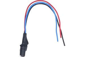 AKOZON Filtro camara marcha atras, Filtro de Señal de Cámara R Se, Rectificador camara marcha atras, Cable Rectificador de Condensador de relé 12V para la Serie de Coches Americanos de Alemania