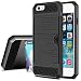 REALIKE™ {Imported} Premium Leather Wallet Flip Case For iPhone 5 /6/ 6 Plus (iPhone 6, Armor Series - Black) RS.649.00