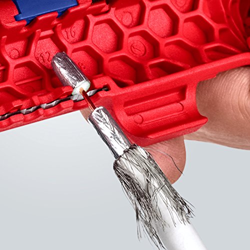 KNIPEX 16 95 01 ErgoStrip – Universal-3-in1-Kabelwerkzeug - 6