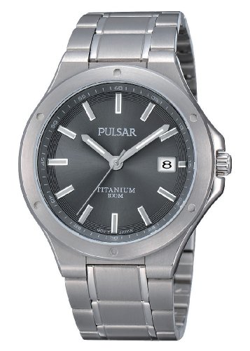 Pulsar Uhren Herren-Armbanduhr XL Modern Analog Quarz Titan PS9125X1 Pulsar Uhren Herren-Armbanduhr XL Modern Analog Quarz Titan PS9125X1