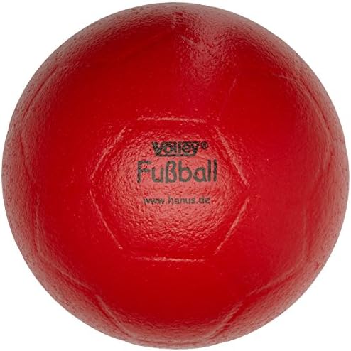 Volley 180 mm High Bounce ELE Football (Red)