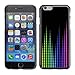 Produktbild Qstar Kunst & Design Hartplastik Handy-Schutzhülle Schale Hülle Case Cover für Apple iPhone 6(4.7 inches) ( Music Waves Sound Colorful Display Tech)