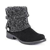 Blockabsatz Mukluks MUK LUKS Women\'s Boots Patrice Stiefel, Damen, schwarz, 37 EU