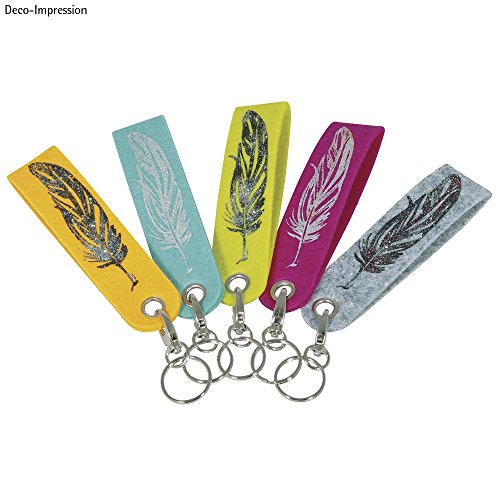 RAYHER 4504000, Federn, DIN A5, 1 Schablone mit Rakel im SB-Btl. - 2