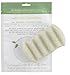 Konjac 6 Wave body sponge with Green clay, Oily combination skin.