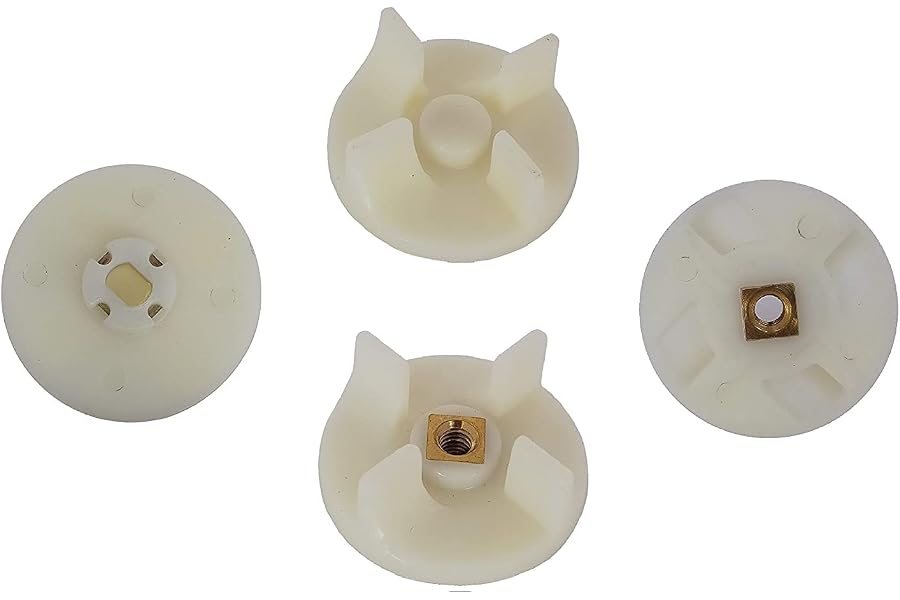 mik "Preethi/Pigeon/Kenstar/Sumeet/Orient/Bajaj/Crompton/Rico/Ganga" Mixer Grinder 2U Motor & 2U Jar Coupler's (2+2Units, White)
