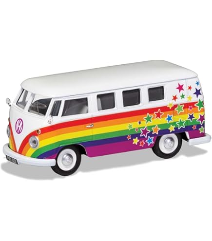 Miniature Corgi Vanguards VW Combi – Joyeux Anniversaire, échelle 1:43, Prévente