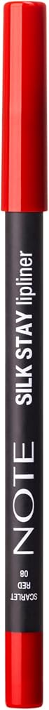 Note Cosmetics Silk Stay Lipliner Suya Dayanıklı İpeksi Dudak Kalemi - 08 Scarlet Red