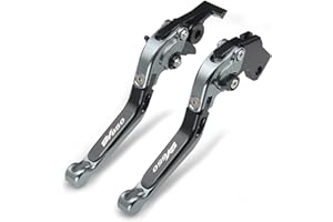 YANGHUA Blue & Titanium Regolabile Moto Freno Frizione Leve Per Suzuki SV650 1999 2000 2001 2002 2003 2004 2005 2006 2007 2008 2009