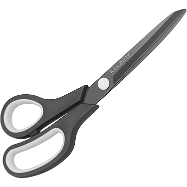 Sourcing Map Poignée En Plastique Noir Courtepointe à Coudre Sew Papier Ciseaux De Coupe 14 Cm