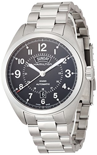 Mens Hamilton Khaki Field Day-Date Automatic Watch H70505133