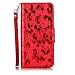 Produktbild Nancen Wallet Case Hülle für Samsung Galaxy S7 Edge / SM-G9350 (5,5 Zoll) ,Schmetterling Muster Flip Funktion Kartenfächer Magnet Etui Samsung Galaxy S7 Edge / SM-G9350 (5,5 Zoll)