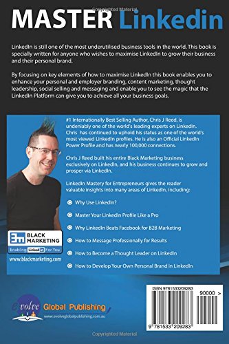 Book's Cover of Linkedin Mastery for Entrepreneurs