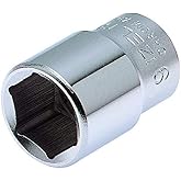 İzeltaş 1110060017 17 Mm 3/8" Altı K&ouml;şe Lokma Anahtar, Krom, 17 Mm