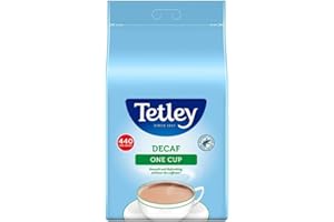 Decaf One Cup 440 Tea Bags Té negro descafeinado de Inglaterra en un paquete grande resellable con 440 bolsitas de té - importado de Shestore24