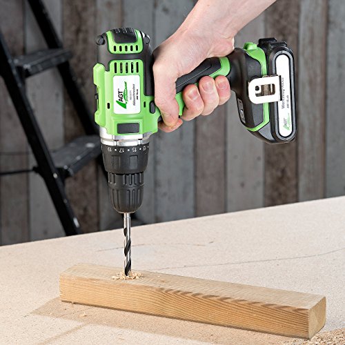 AGT Holz-Bohrer-Set für Akkuschrauber, 3 – 8 mm, 5 Stück - 2