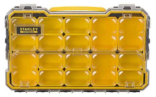 Stanley FatMax Profi-Organizer 2/3, Hochtransparent, Kratz-und Schlagfest, stapelbar, 1 Stück, FMST1-75779 - 2