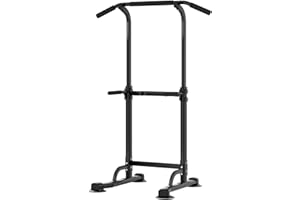 SDHYL Power Tower Power Station - Stazione per trazioni, altezza regolabile, per allenamento addominali e schiena, per principianti e professionisti