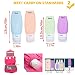FAMILIFE Travel Bottle Set of 4, TSA Approved, BPA Free, Leak Proof, Food Grade Silicone