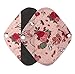 Covermason Portable Washable Menstrual Pad Reusable Bamboo Cloth Mama Sanitary Towel Pad Panty Liner (S, Light Pink)