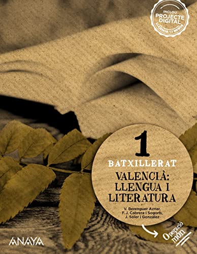 Valencià: llengua i literatura 1 (Operació món)