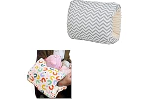 Qxiao Cozy Cradle, Cozy Cradle Arm Pillow Baby Nursing Head Support Pillow Baby Nursing Pillow Cozy Cradle Nursing Arm Pillow Baby Nursing Arm Breastfeeding Pillow Gift for Novice Mothers