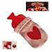 Small & Portable - Pink Mini Heart Hot Water Bottle - Girl Girls Child Children Kids - Top Selling Christmas Stocking Filler Xmas Gift Present Idea Age - + - One Supplied