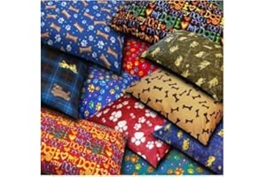 L S U Dog Bed Comfortable with Removable Cover Zipped Washable Soft Large XLarge Cushion Pads And Covers (Large Cover Only)