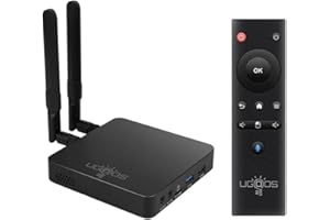 Ugoos AM6B Plus TV Box Amlogic S922X-J Android 9.0 DDR4 4GB RAM 32GB ROM WiFi6 1000M Ethernet USB 3.0 BT5.0 4K H.265 HDR TV Box