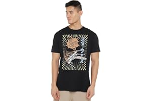 Cotton Soul Star Wars Rebel Attack Mens T Shirt, Black