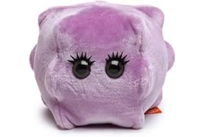 GIANT MICROBES Giantmicrobes - Peluche Microbio gigante - Versión llavero Key Ring Enfermedad del beso (Kissing Disease)