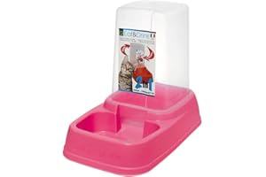 GEORPLAST Dispenser Distributore automatico EAT & DRINK 3,70 litri per acqua e cibo