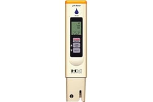 HM Digital PH Meter PH-80 Handheld Water Resistant Water Quality Tester Pen With ATC For Hydroponics Gardening Aquariums Reefs Pools Spas Water Treatment Drinking Water