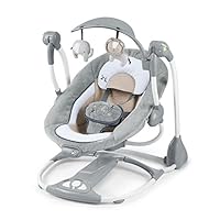 Ingenuity, Townsend 2 in 1 Babyschaukel und -sitz, zusammenklappbar, mit Vibrationen, 5 Schaukelgeschwindigkeiten, mehr als 8 Ingenuity, Townsend 2 in 1 Babyschaukel und -sitz, zusammenklappbar, mit Vibrationen, 5 Schaukelgeschwindigkeiten, mehr als 8
