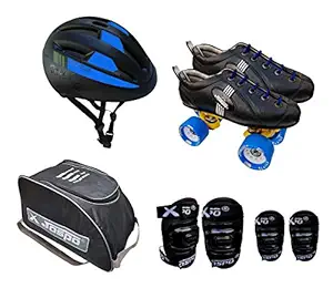 Jaspo Intact Shoe Skate Combo (Shoe Skates+ Helmet+Knee+Elbow+Bag)