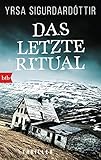 Buchinformationen und Rezensionen zu Das letzte Ritual von Yrsa SigurdardÃ³ttir