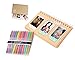 Produktbild DSstyles Fotoalbum für Instax Mini 60 Taschen Kartenhalter Fotoalbum für Fujifilm Instax Mini Filme mit 12 Stück Farbstifte
