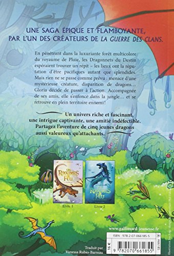 Book's Cover of Les Royaumes de Feu: Au cœur de la jungle