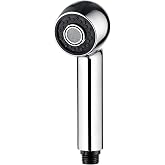 Ibergrif Removable Kitchen Tap Head, Replacement Sink Head | 2 Jet and Aerator Modes, Replacement Shower Splash Guard, Chrome