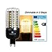 Produktbild GreenSun LED G9 Fassung 6W Lampe Glühbirne Bulbs Mais Birne Corn Leuchtmittel SMD 2835 80LEDs Beleuchtung Warmweiß Dimmbar(100%-50%-25%)
