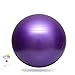 Price comparison product image Sijueam(65CM, Purple) Yoga Ball Anti-Burst Aerobic Gym Exercise Abdominal Leg Sport for Joint Muscle Pain Relief Pregnancy Birthing Pilates non slip Balance Ball Kit with Plug & Foot Pump