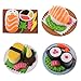 Produktbild Sharplace 4 Pcs 1:12 Puppenhaus Küche Essenzimemr Dekoration - Miniatur Japanische Lebensmittel Sushi Platte