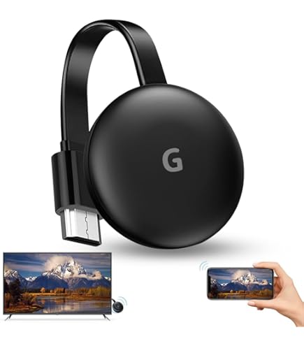 Google Chromecast 4K GA01919-IT Media Player, White : Amazon