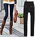 ROPALIA Pop Pregnant Womens Elastic Jeans Maternity Pencil Pants Skinny Trousers