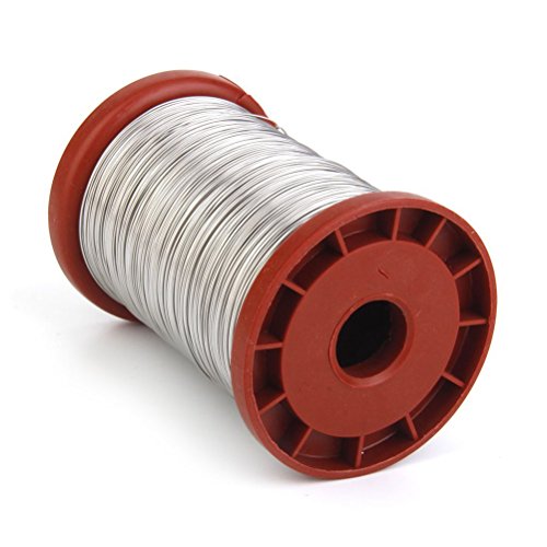ROSENICE Edelstahl-Draht für Bienenstock Frames Bienenzucht Ausrüstung 500G 0.5mm - 3