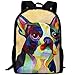 Produktbild HOJJP Most Durable Lightweight Unisex Outdoor Sport Shoulder Bag Fashion Hiking Daypack One Size - BostonTerrier